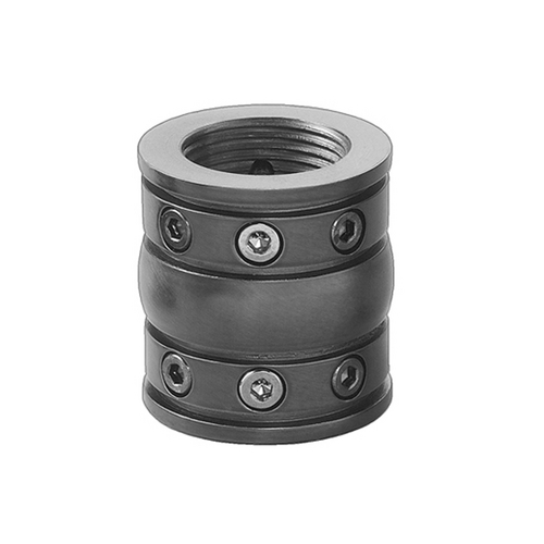 Downrod Couple in Brushed Nickel by Kichler Lighting