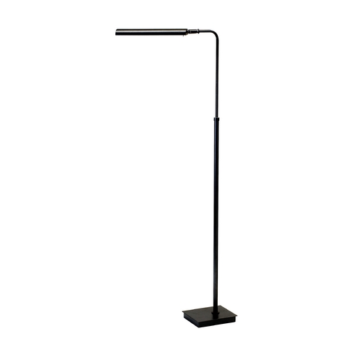 House of Troy Lighting Generation Adjustable LED Floor Lamp in Black by House of Troy Lighting G300-BLK