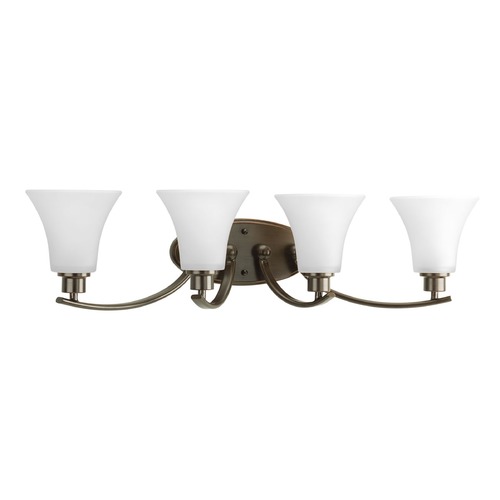 Progress Lighting Joy Antique Bronze Bathroom Light by Progress Lighting P2003-20W