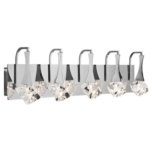 Elan Lighting Rockne 32-Inch Chrome LED Bath Light by Elan Lighting 83777