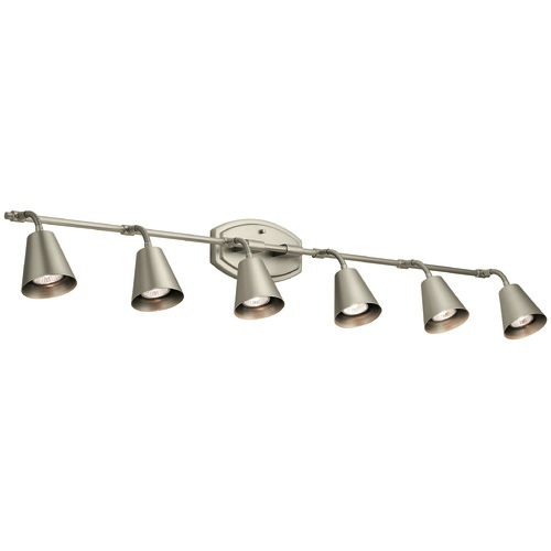 Kichler Lighting Sylvia 45-Inch Satin Nickel Track Light Kit by Kichler Lighting 52130SN