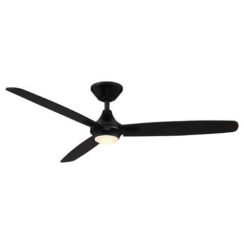 WAC Lighting Blitzen 54-Inch LED Fan in Matte Black by WAC Lighting F-060L-MB