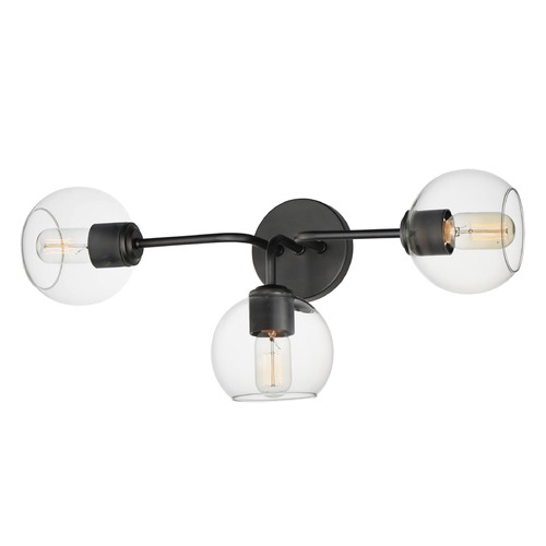 Maxim Lighting Knox Black Bathroom Light by Maxim Lighting 21633CLBK