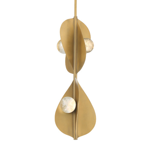 Pod LED Mini Pendant in Legacy Brass by Minka Lavery