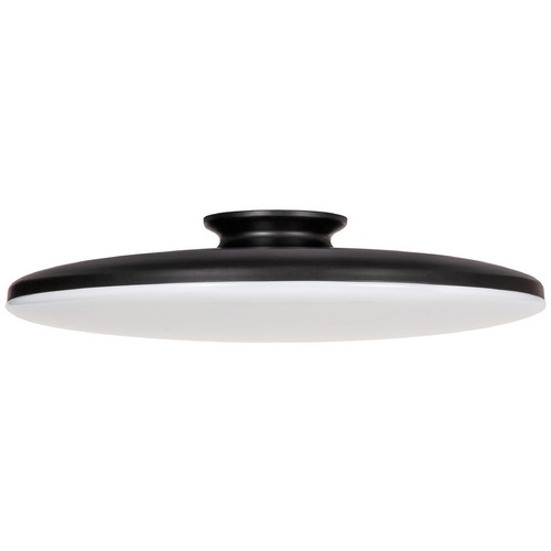 Afx Lighting Skye Black LED Semi-Flushmount Light