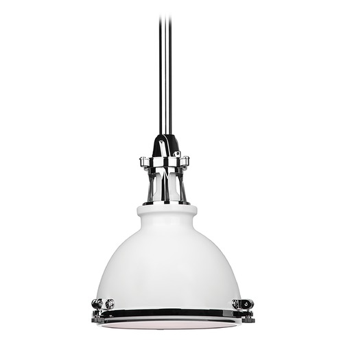 Hudson Valley Lighting Massena Mini Pendant in Polished Nickel by Hudson Valley Lighting 4610-WPN