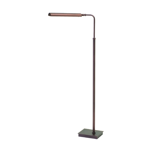 Generation Adjustable LED Floor Lamp in Chestnut Bronze by House of Troy Lighting