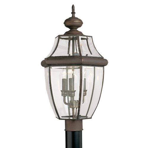 Generation Lighting Lancaster Post Light in Antique Bronze by Generation Lighting 8239-71