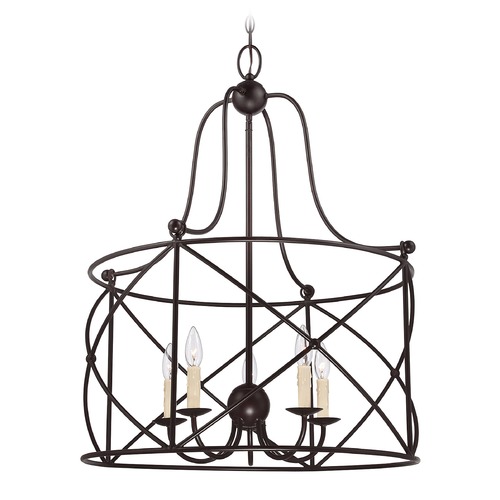 Seneca English Bronze Pendant by Savoy House