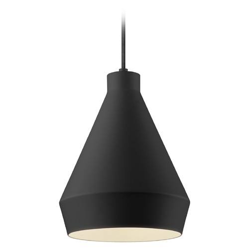 Modern Mini Pendant Black Koma by Sonneman Lighting
