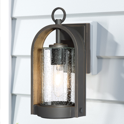 Kamstra Oil Rubbed Bronze with Gold Highlights Outdoor Wall Light by Minka Lavery