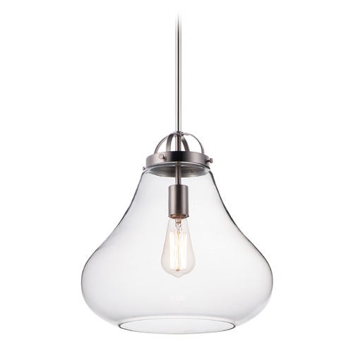 Maxim Lighting Stella Satin Nickel Pendant by Maxim Lighting 10093CLSN