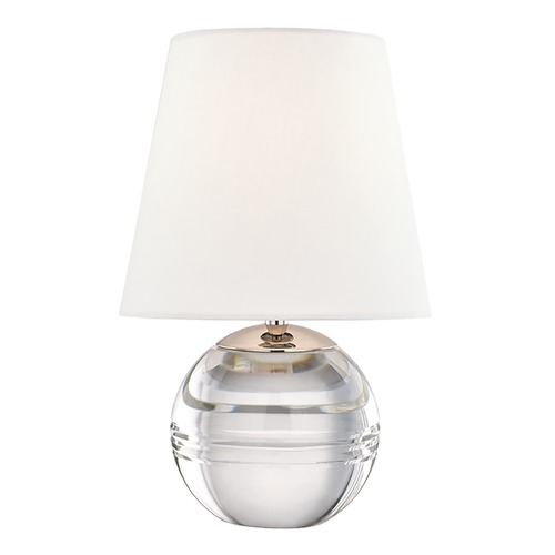 Nicole Polished Nickel Table Lamp by Mitzi by Hudson Valley