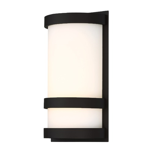 WAC Lighting Latitude Black LED Outdoor Wall Light by WAC Lighting WS-W52610-BK