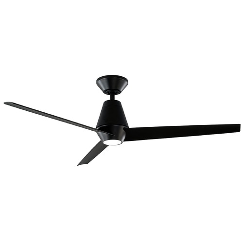 Modern Forms by WAC Lighting Slim 52-Inch LED Fan in Matte Black 3000K by Modern Forms FR-W2003-52L-MB