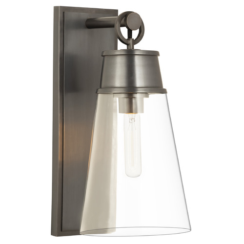 Z-Lite Wentworth Plated Bronze Sconce by Z-Lite 2300-1SL-BP