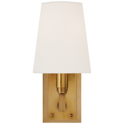 Thomas OBrien Watson Sconce in Antique Brass by Visual Comfort Signature