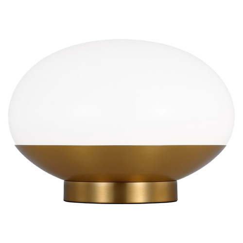 Visual Comfort Studio Collection Ellen Degeneres Lune Burnished Brass LED Accent Lamp