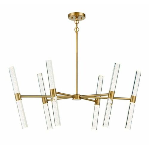 Savoy House Arlon 12-Light LED Chandelier in Warm Brass by Savoy House 1-1733-12-322