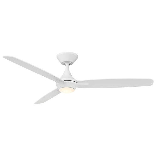 WAC Lighting Blitzen 54-Inch LED Fan in Matte White by WAC Lighting F-060L-MW