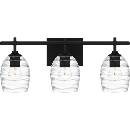 Quoizel Lighting Lucy Matte Black Bathroom Light by Quoizel Lighting LCY8622MBK