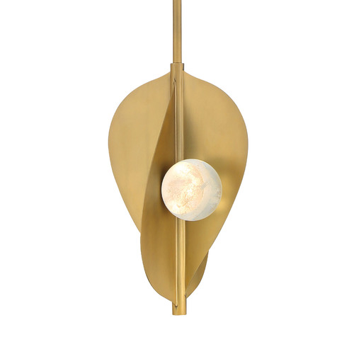 Pod LED Mini Pendant in Legacy Brass by Minka Lavery