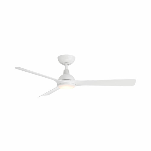 Gage 52-Inch 4CCT LED Outdoor Fan in Matte White by WAC Lighting