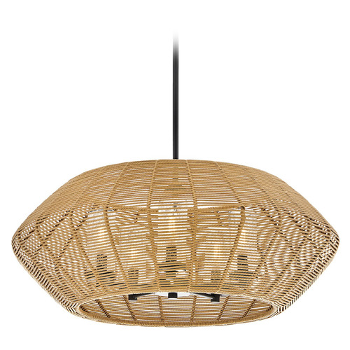 Hinkley Luca Black LED Outdoor Chandelier