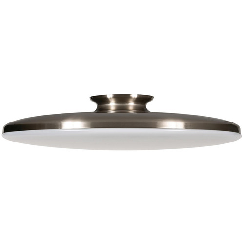 AFX Lighting Afx Lighting Skye Satin Nickel LED Semi-Flushmount Light SKYF19LAJD1SN
