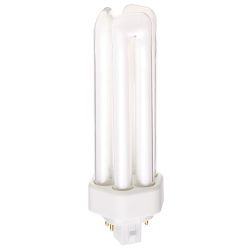 Compact Fluorescent Triple Tube Light Bulb 4-Pin Base 4100K by Satco Lighting