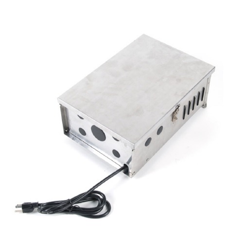 WAC Lighting 12V Magnetic Outdoor Transformer 600W Stainless Steel 9600-TRN-SS by WAC Lighting 9600-TRN-SS