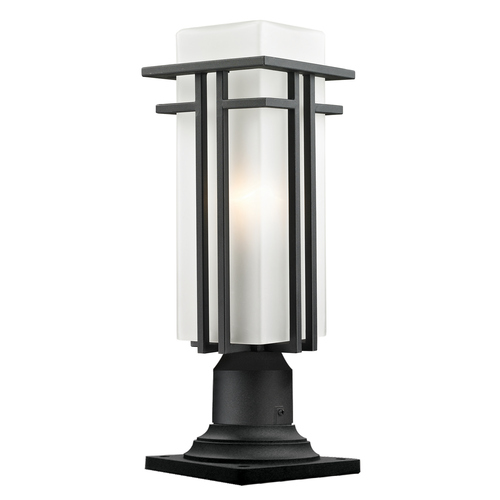 Z-Lite Abbey Black Post Light by Z-Lite 549PHMR-533PM-BK