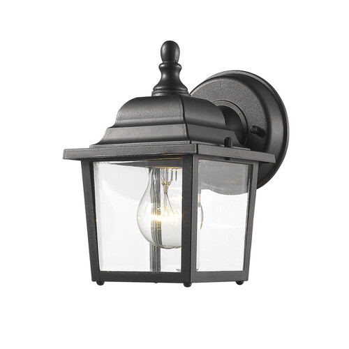 Waterdown Black Outdoor Wall Light by Z-Lite