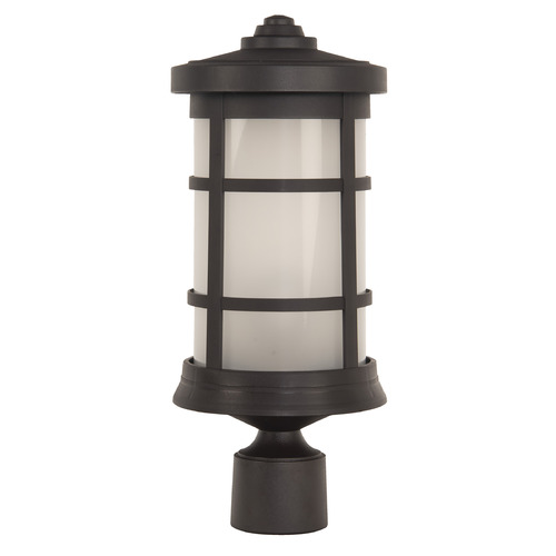 Resilience Lanterns Bronze Post Light by Craftmade Lighting