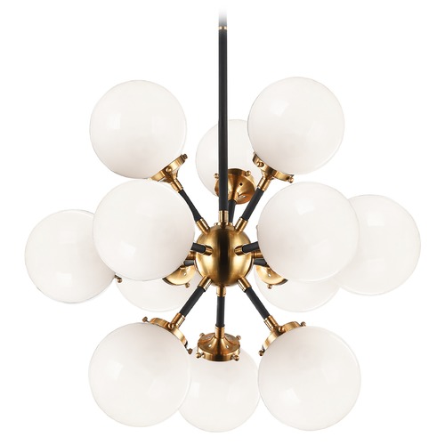 Matteo Lighting Soleil Aged Gold Chandelier by Matteo Lighting C62812AGOP