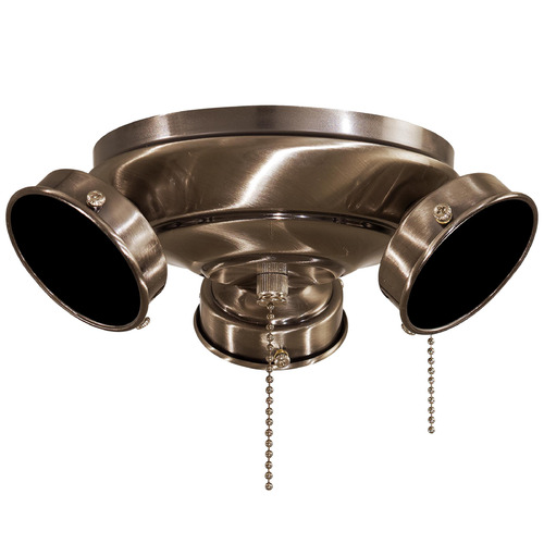 Minka Aire Minka Aire Timeless Burnished Nickel LED Fan Light Kit K9614L-BNK