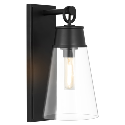 Wentworth Matte Black Sconce by Z-Lite