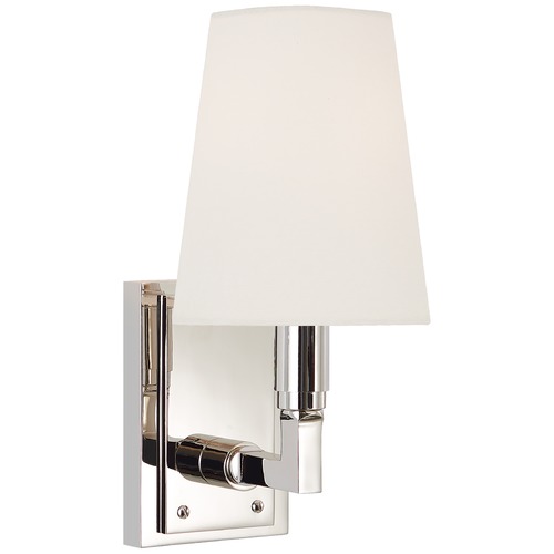 Visual Comfort Signature Collection Thomas OBrien Watson Sconce in Polished Nickel by Visual Comfort Signature TOB2284PNL