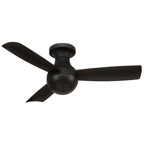 WAC Lighting Orb 44-Inch Flush Mount Fan in Matte Black by WAC Lighting F-004-MB