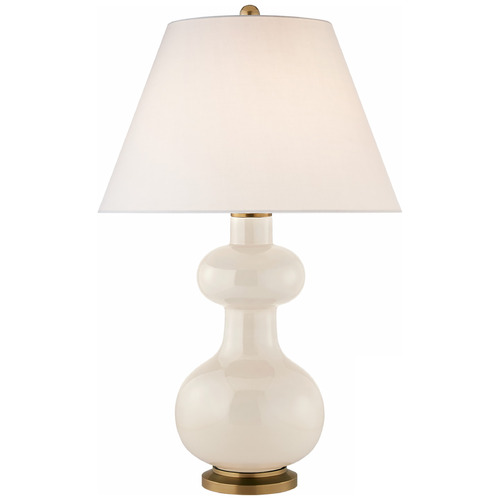 Visual Comfort Signature Collection Christopher Spitzmiller Chambers Lamp in Ivory by VC Signature CS3606IVOL