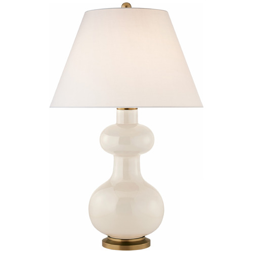 Christopher Spitzmiller Chambers Lamp in Ivory by VC Signature