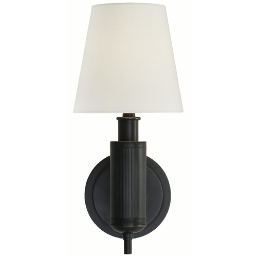 Visual Comfort Signature Collection Visual Comfort Signature Collection Thomas O'brien Longacre Bronze Switched Sconce TOB2010BZ-L