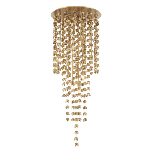 Minka Lavery Ashgrove 8-Light Pendant in Legacy Brass by Minka Lavery 3967-732