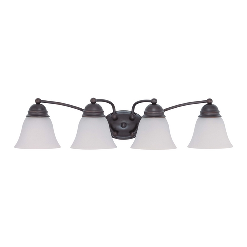 29-Inch Empire Mahogany Bronze Vanity Light by Nuvo Lighting
