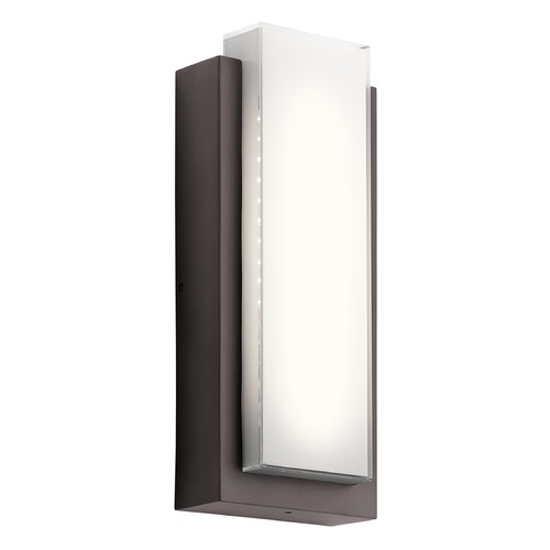 Kichler Lighting Dahlia 18.75-Inch LED Outdoor Wall Light by Kichler Lighting 49557AZLED