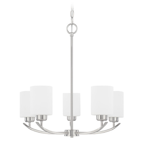 HomePlace by Capital Lighting Dixon 23-Inch Chandelier in Brushed Nickel by HomePlace by Capital Lighting 415251BN-338