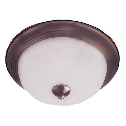 Essentials Oil Rubbed Bronze Flush Mount by Maxim Lighting