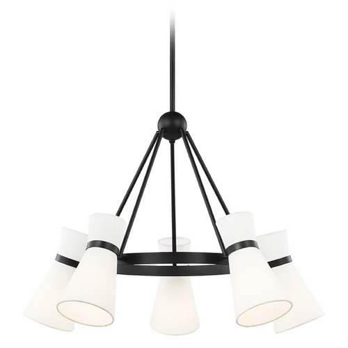 Visual Comfort Studio Collection Clark Midnight Black LED Chandelier