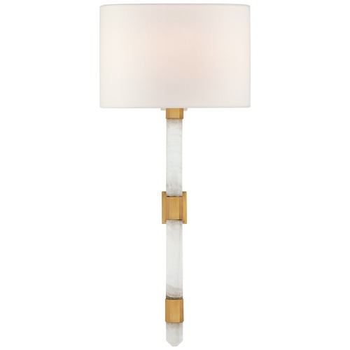 Suzanne Kasler Adaline Medium Tail Sconce in Brass by Visual Comfort Signature
