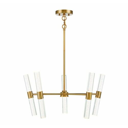 Savoy House Arlon 10-Light LED Chandelier in Warm Brass by Savoy House 7-1732-10-322